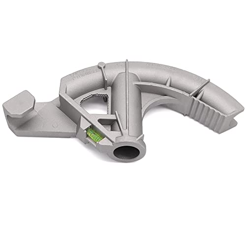 Conduit Hand Bender Tool for 1inch EMT and 3/4 inch Rigid Pipes.8 Degree Inside Radius.(Aluminum) - Thumbnail 2