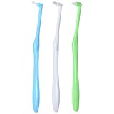 Tuft Zahnbürste, Einbüschelzahnbürste, 3 Stück,spitzen/runden/flachen...