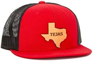 Branded Bills Sample Men's Tejas Flat Trucker One Size Red/Black