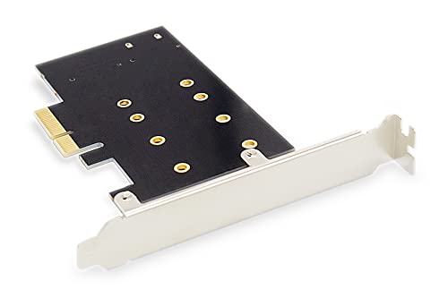 DIGITUS M.2 NGFF/NVMe SSD PCIexpress - Tarjeta de expansión (soporta Discos B, M y B + M, tamaño 80, 60, 42 y 30 mm) - imagen 3