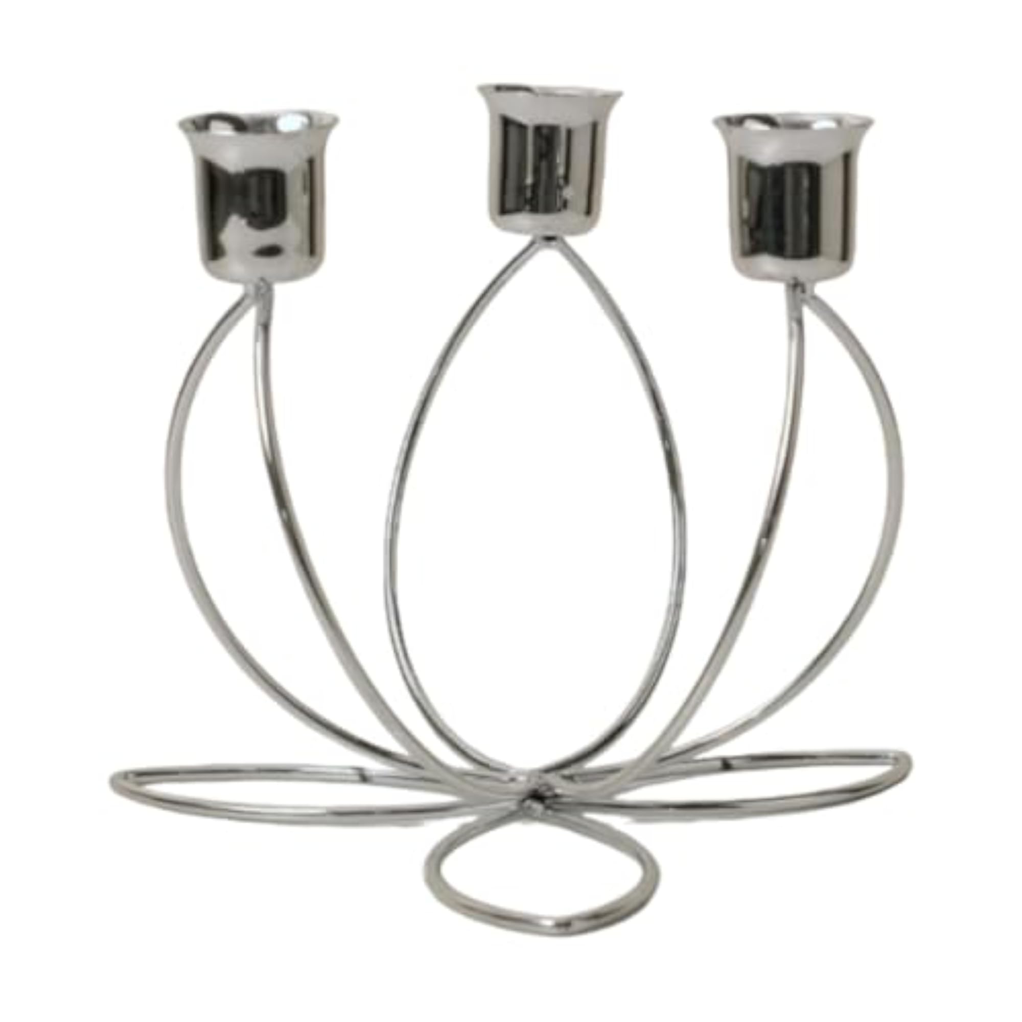Metal Candelabra for 3 Candles