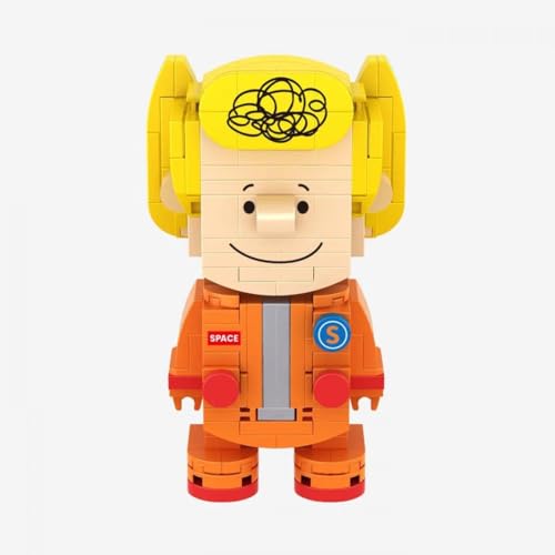 BlueBrixx Pro 108912 Astronaut Sally av klämbyggstenar med 206 byggelement