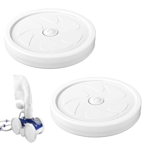Pool Cleaner Large Wheel Replacement with Tire & Bearings Compatible with Polaris 280 (Not for 360/380) Durable Pool Vacuum Wheel Replacement Parts