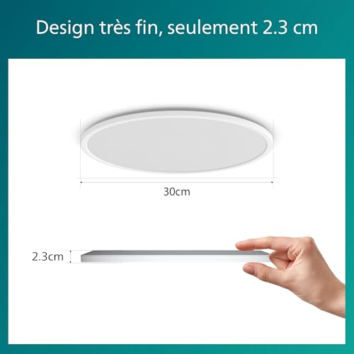 Plafonnier LED SceneSwitch Philips à intensité variable sans variateur