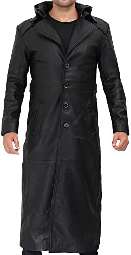 leather duster jacket mens
