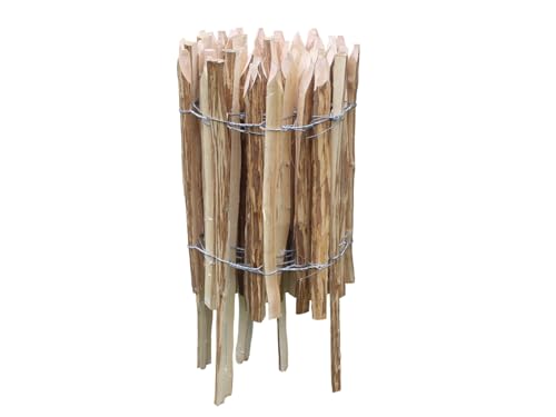Valla Decorativa con Estacas, 50 cm altura, 5 m longitud