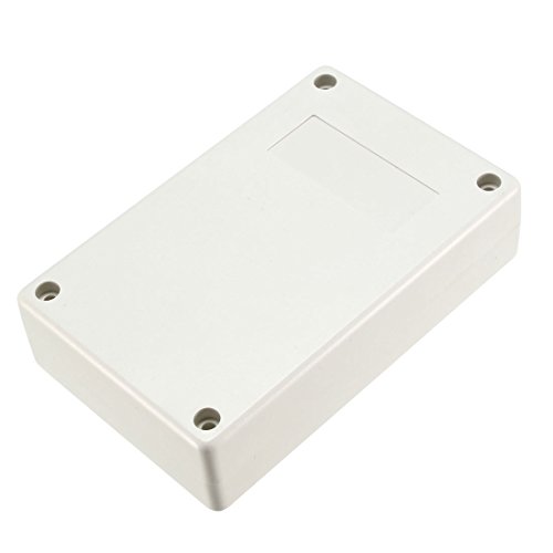 Boîte de jonction uxcell pour dissimuler les câbles électriques blancs