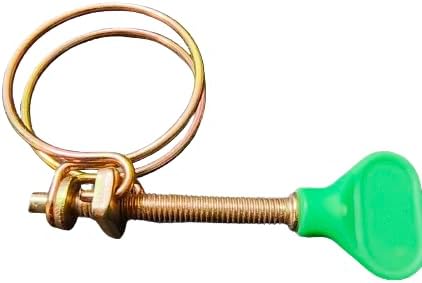 Miniatura 5 de PondH2o - Abrazaderas de manguera de estanque de doble alambre de 1 14 pulgadas (1.260 in), paquete de 4 unidades  Abrazaderas de alambre doble de