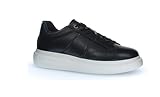 casual ed elegante Harmont&Blaine - Sneaker Total Blu con Fondo Bianco (Blu, Sistema Taglie Calzature EU, Adulto, Uomo, Numero, Media, 41)