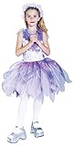 Original Foxxeo Artikel Foxxeo Prinzessin Fee Kostüm violett Größe 116-122