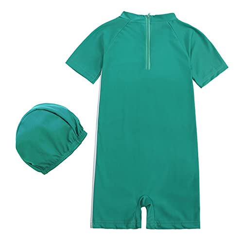 Roupa de banho infantil para bebês 1 peça para meninos e meninas com zíper roupa de banho infantil R
