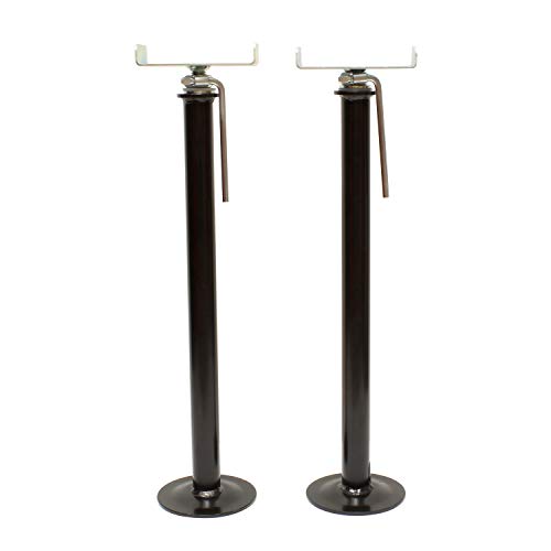 Dumble RV Slide Out Stabilizer Jacks – 16in-28in Travel Trailer Stabilizer Jacks Camper Jack Stands, 2 Piece Set
