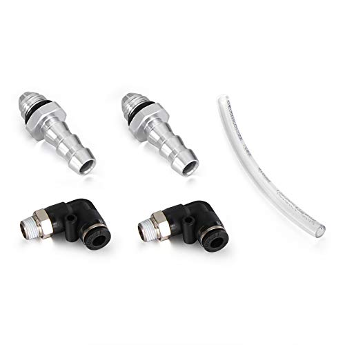 Depósito de aceite de aluminio de 1 L para motor de coche o moto 2