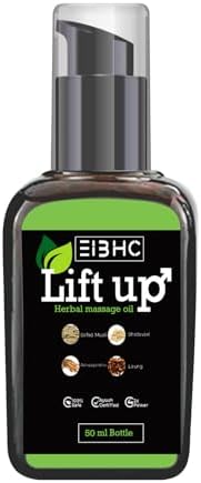 Lift Up Massage Oil for men Xtra Power 100% Ayurveda Massage oil With Malakangani,Lavanga,Dalchini,Jayaphal,Vinola,Bala,Kesar,Aswagandha 50 ml