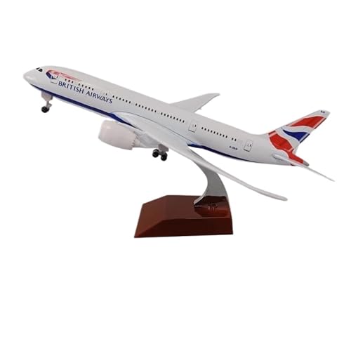 Boeing 787 British Airways réplica de avión metálico de 20cm el regalo perfecto para pilotos