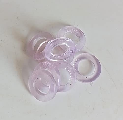 Generic 17mm Flat Rubber and Silicone Washer (25 Pcs) - Clear - Image 4 thumbnail
