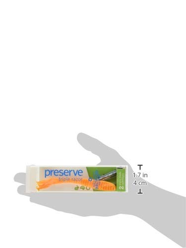 Preserve Razor Blade Triple, 2 Ct #TOP2
