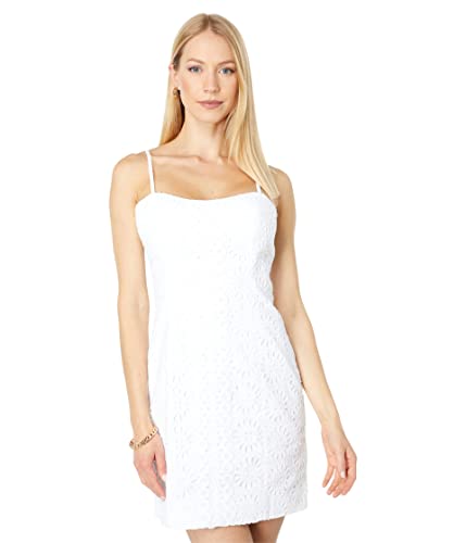 Lilly Pulitzer Shelli Dress Resort White Oversized...