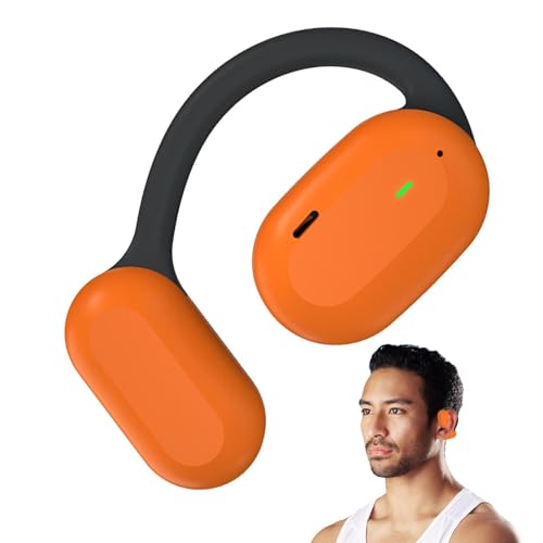 Gwtdtoad Écouteurs Ouverts | Écouteurs Intra-Auriculaires sans Fil | Blue Tooth Oreille Ouverte Écouteurs Cyclisme Écouteur Antibruit Casque Sports pour Cyclisme Courir