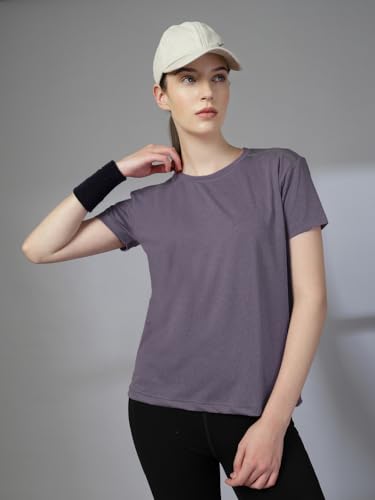 Image of CHKOKKO Gym Tshirt for Women Workout Dry Fit t Shirt Sports Tshirt Lightweight Round Neck Breathable Half Sleeve Activewear Running Yoga Tops for Woman