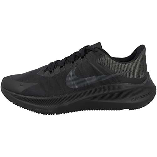Nike Zoom Winflo 5 Run Shield Running Shoes Mens, Black Dk Smoke Grey Smoke Grey, 11 US