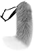 BANLAN Faux Fur Fox Costume Cat Tail Children/Adult Cosplay Halloween Christmas Party Costume One Size Gray