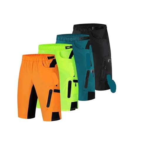 Pantalones cortos ciclismo hombre MTB con acolchado miniatura 3