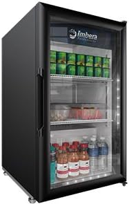 Imbera 6 Cft Commercial Counter Top Refrigerator Glass Door Display Vr06