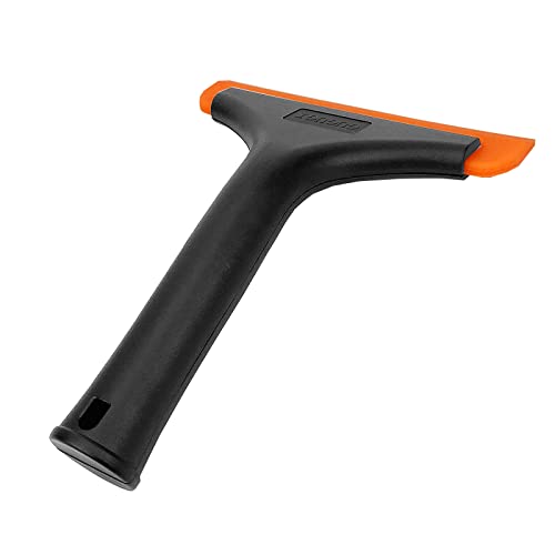 Super Flexible Silicone Squeegee, Auto Water Blade, Water Wiper, Shower Squeegee, 5.9'' Blade and 7.5'' Long Handle, for Car Windshield, Window, Mirror, Glass Door