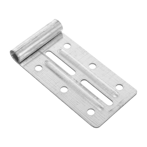INOOMP Soporte Superior para Puerta de Garaje Bisagra y Rodillo, Construcción Robusta de Hierro Resistente, Compatible Puertas Seccionales, Fácil Instalación para Reparación de Garaje