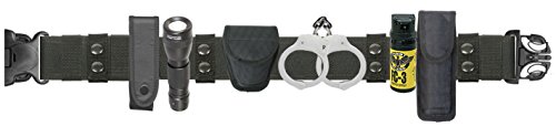 FIRST CLASS POLICE, SHERIFF AND SECURITY NYLON DUTY BELT COMBO (Medium)