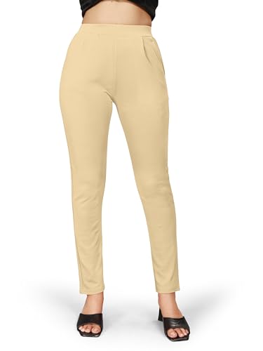 Women's High Waist Pencil Trousers .Ideal for Office & Casual Wear3