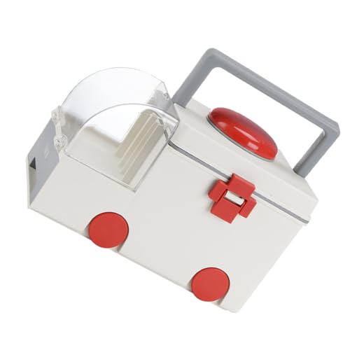 LOLIPPYY Caja De Primeros Auxilios De Plástico Grande Hogar, Estuche Portátil Asa, Gran Capacidad, Multiusos Para Almacenamiento y Organización, Uso Doméstico y Exterior