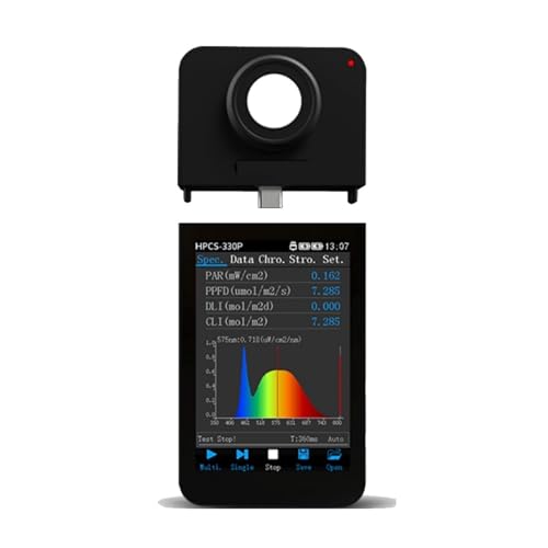 HPCS-330P nhwhv CXFxƓxv PPFD PAR LUX tbJ[[^[ LED Cgp xAG[(With Screen)
