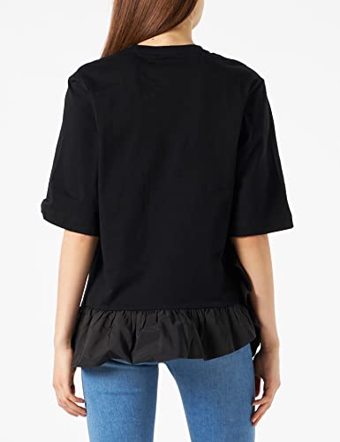 Sisley T-Shirt 3AIRL1007, Black 100, M Donna
