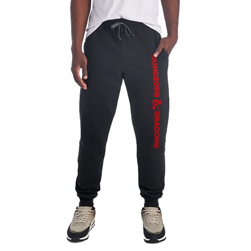 Pop Culture Down The Leg Print Collection Unisex Jogger Sweatpants with Pockets for Men and Women