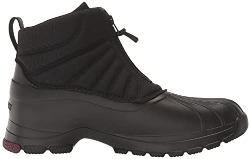 Sperry Women's Duck Float Zip Seacycled Winter Boot, Black, 10 #TOP5