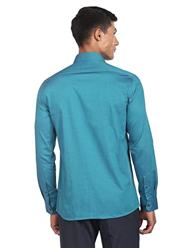 Image of Arrow Men's Cotton Solid Slim Fit Shirts