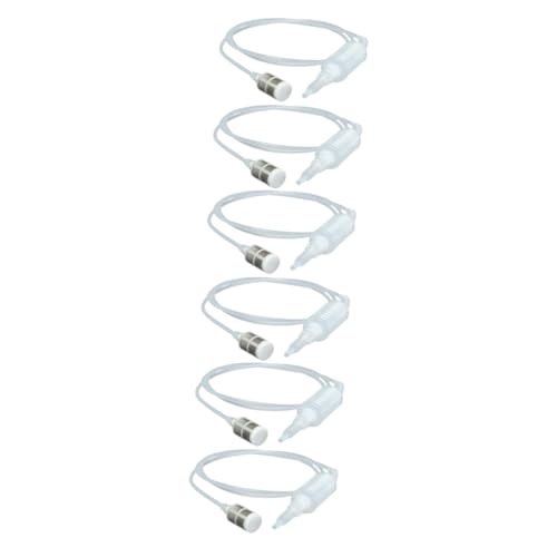 BRIGHTFUFU 3sets Professional Wine Hose Multifunction Liquid Sucker for Home Brewing 2pcs*3