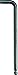 Wera 5022081001 Hexagon 950 PKL L-key, BlackLaser, Ballpoint Hex Key 1/16" x 91mm L-key