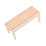 De banco de madera: la artesanía y los detalles exquisitos garantizan su practicidad y popularidad, mini house supplies