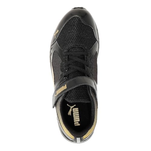 PUMA スピードモンスターのストラップ部分とシューレース