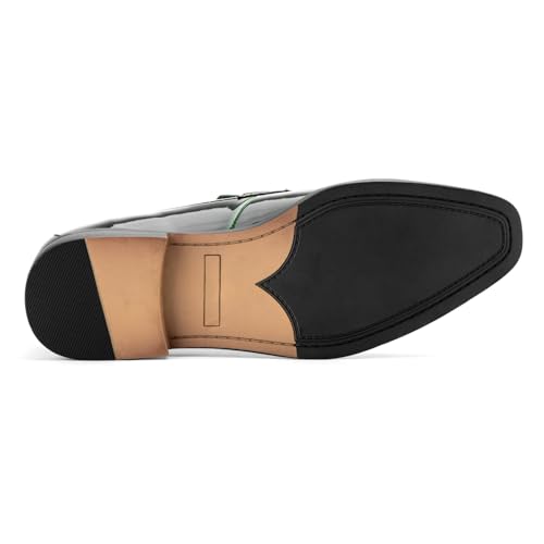 Image of JITAI Mens Velvet Loafers Dress Shoes Loafers for Men Tuxedo Suit Shoes