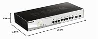 D-Link DGS-1210-08P/E Gigabit Smart Switch (8-Port, 2x SFP, 65W PoE-Budget) – Ansicht 4