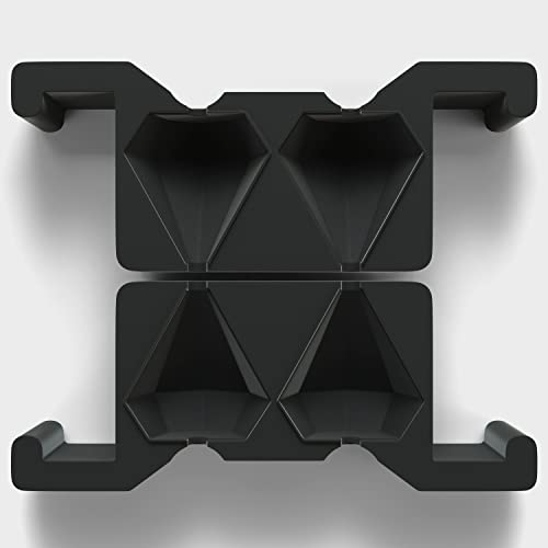 Berlinzo Additional Silicone Ice Mold - For Premium Clear Maker - Large Whiskey Ice Maker - Available Cavity 2 Balls, Cubes, Diamonds, Roses, Skulls - Only Silicone Molds, Ice Maker Not Included #TOP7