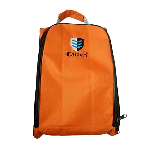 Leipupa Golf Shoes Bag Zipped Sports - Durable And Lightweight - Orange #TOP2