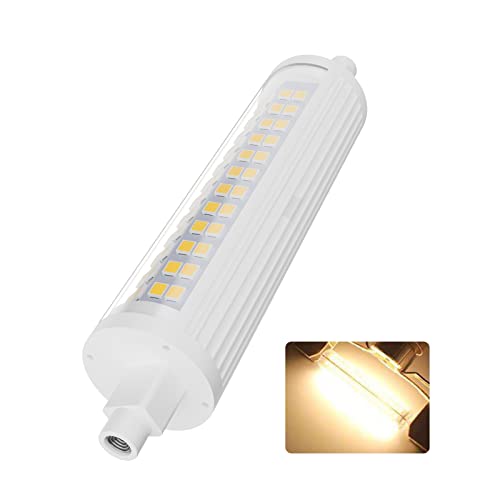 BVCL LED R7S de 78mm Bombilla, Lámpara LED R7S de 7W Que sustituye a la Bombilla halógena de 70W, CRI 80+, no Regulable, 700lm 220V, sin Parpadeo (Color : Warm White, Size : 1pcs) Cover