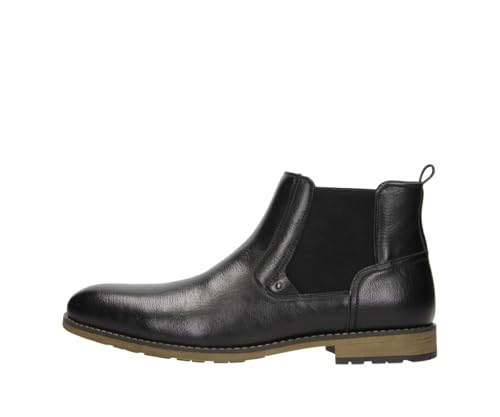 Chelsea boots homme noir grande taille 46 47 48 51 52 chaussures habillées Jim