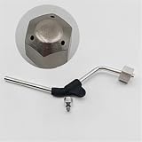 Whychstore Espressomaschine Dampfstab, Edelstahl Milchaufschäumer Düse für DeLonghi 680/685/ECP36.31/ECZ351, 169 mm Ersatzteil