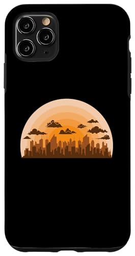 �X�̌����̉_�ƃX�J�C���C�� �X�}�z�P�[�X iPhone 11 Pro Max �p